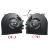 CPU GPU Cooling Fan Razer Blade 15 RZ09-027 RZ09-0270 GTX1060 Graphics version