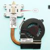 HP G4-1000 G6-1000 G4 G6 cooling heatsink fan 716510-001 Motherboard R23