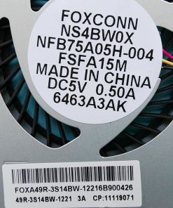 Cpu Fan Foxconn NS4BW0X NFB75A05H-004 FSFA15M 49R-3S14BW-1221 Cpu Cooling Fan - Image 2