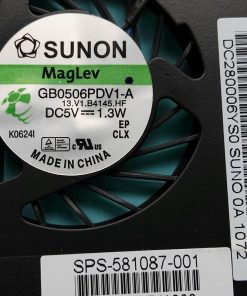 Alternative view of Cooling Fan HP 5310 5310m 581087-001 GB0506PDV1-A 13.V1.B4145.HF