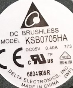 Alternative view of PC KSB0705HA 773 DC05V 0.40A Cooling Fan