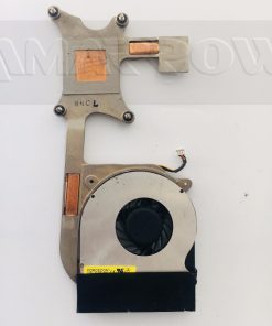 Alternative view of heatsink cooling fan cpu For DELL E6400 E6410 CPU heatsink 0FX128