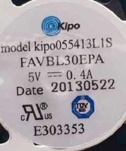 Alternative view of Toshiba Satellite FAVBL30EPA MF60120V1-B100-G99 KSB06105HA K014 KIPO055413L1S Cooling fan