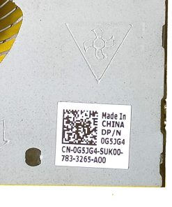 CPU Cooling Fan DELL 5480 E5480 5490 E5490 NV7FD 0G5JG4 - Image 3