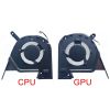 CPU GPU Cooling Fan For ASUS Vivobook Pro 15x OLED K6501Z K6501ZM Cooler Radiator