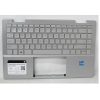Keyboard Palmrest cover HP Pavilion 14-DY 14m-dy0013dx M45219-001 silver