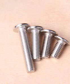 100pcs Laptop 304 stainless steel screws cover case shell screw set Flat head diameter 2.5MM - Image 3