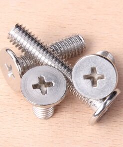 Alternative view of 100pcs Laptop 304 stainless steel screws cover case shell screw set Flat head diameter 2.5MM
