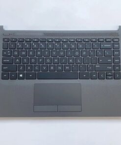 HP 14-CF 14-DK 240 245 246 G8, palm rest keyboard Cover Touchpad, L24817 L48648 M23367-001 - Image 3