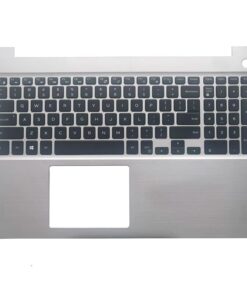 Alternative view of Dell Inspiron 15 5000 5570 5575 Case palm rest Cover Keyboard 0MR2KH 08D7T9