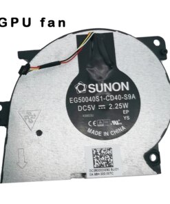 Alternative view of ideapad 530S-14IKB 530S-15IKB 5F10R11878 81EU DC28000DGS0 EG50040S1-CD40-S9A Cooling Fan