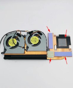 Alternative view of Heatsink Fan Cooler Clevo Z7 P650 P650N P650SG P650SA P650SE P651SG P650RG P650RE