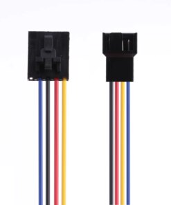 Alternative view of 5Pin to 4Pin Fan Connector Adapter Cable Wire for Dell Laptop