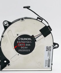 Cooling Fan HP ZBook Power 15 G7 G8 G9 HSN- Q26C HSN-Q36C EG75070S1-C601-S9A EG75070S1-C611-S9A N29325-001 - Image 5