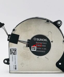 Cooling Fan HP ZBook Power 15 G7 G8 G9 HSN- Q26C HSN-Q36C EG75070S1-C601-S9A EG75070S1-C611-S9A N29325-001 - Image 4