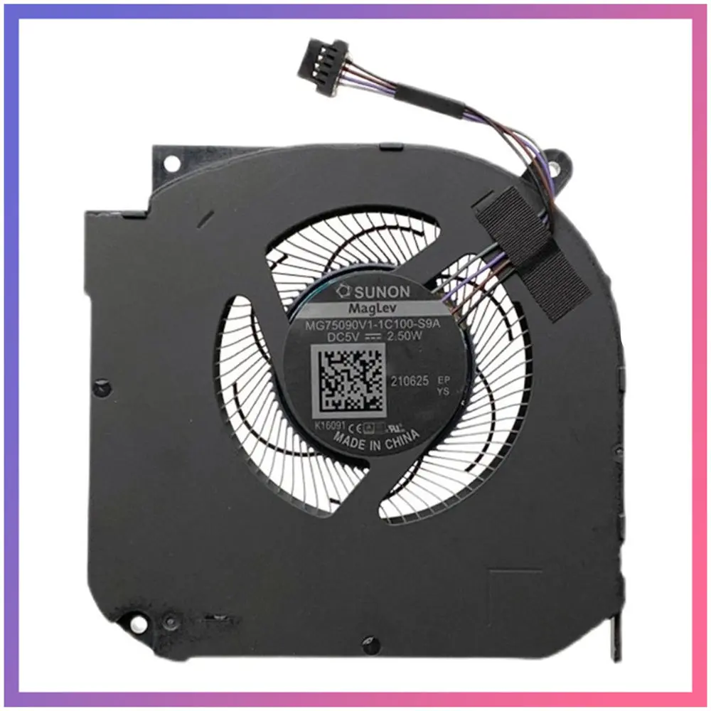 DBTLAP Ventola Per CPU Per SUNON EG50050S1-1C050-S9A, DC5V 2.50W 4Pin, Ricambio Per Laptop, Testata, Garanzia 9 Mesi