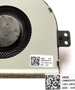 Asus FL8000 FL8000UF FL8000UN FL8000U X542UR FL8000UQ X542B X542U Cooling Fan FJJK DFS501105PR0T  - Image 3
