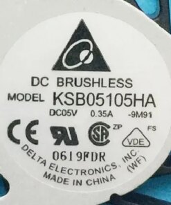 Alternative view of Toshiba Satellite M600 M650 P745D ADDA AB7105HX-GB3 NBQAA 0.40A Cooling Fan
