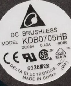 Alternative view of Asus K40 K40E K40AN X8AE X8IC X8E K40AC K40IE K50 K50I K50C Cooling Fan KDB0705HB -9D86