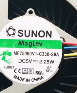Alternative view of Asus GL551 GL551J GL551JM GL551JW N551ZU N551Z GL551Z G551Z Cooling Fan MF75090V1 - C330 - S9A