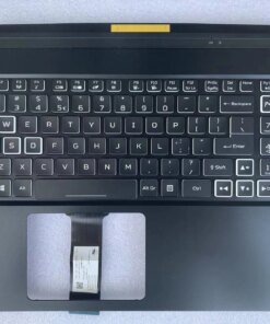 Alternative view of Acer Nitro5 AN515-55 56 57 44 N20C1 N18C3 backlight keyboard palm rest cover case