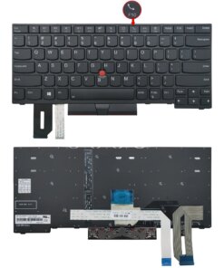 Alternative view of Thinkpad T14 Gen1 Gen2 laptop keyboard with backlight