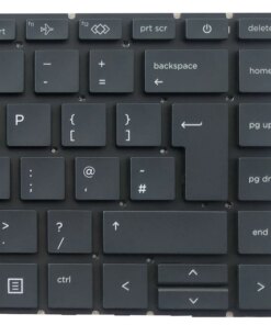 Alternative view of UK US Spanish Latin Brazilian Keyboard backlight HP ProBook 440 G8 445 G8 AEX8QE00010