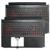 Acer Nitro 5 AN515-57 AN515-45 RU US keyboard Palmrest Cover Case Red backlight