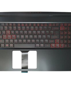 Alternative view of Acer Nitro AN515-44 AN515-55 Ru US keyboard palmrest upper Red backlight
