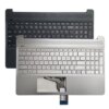HP 15-DY 15T-DY 15-EF 15S-FQ 15S-EQ TPN-Q222 Ru US ES LAT UK keyboard Palmrest Case