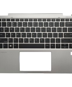 Alternative view of HP EliteBook X360 1030G3 1030 G3 UI / DE / FR/ Canadian FR / UK Keyboard Palmrest