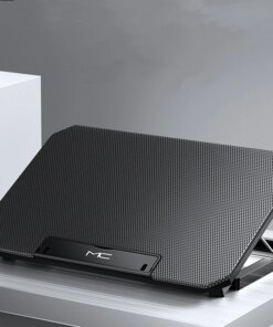 Laptop Cooling Pads Adjustable Wind Speed Silent Cooler 12-16 Inch Duel USB 1400RM Metal Frame