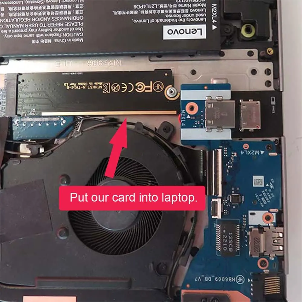 PCI-E 3.0 M.2 M-Key to Oculink SFF-8612 SFF-8611 External SSD Graphics Card Adapter Board For ThinkBook 14+ 16+ - Image 3