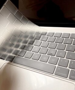 Alternative view of TPU Keyboard Cover Protector For MacBook Air 15" 13.6" M4 M3 M2 Chip, Pro 14"