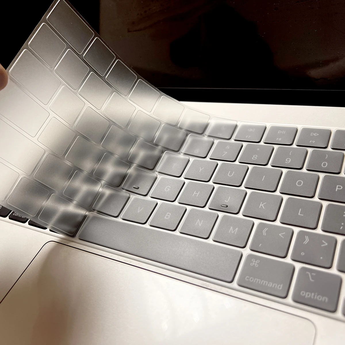 TPU Keyboard Cover Protector For MacBook Air 15" 13.6" M4 M3 M2 Chip, Pro 14" - Image 2