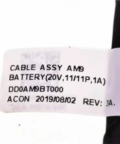 Alternative view of Battery Cable Dell Inspiron 15 7000 7559 7557 5576 5577 0T4KKY DD0AM9BT000