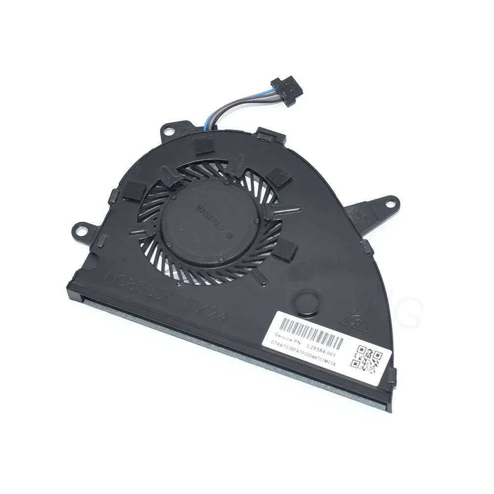 Cooling Fan L25584-001 HP Pavilion 15-CW 15-CS TPN-Q208 TPN-Q210 4 Pins NS85B00-17K24 - Image 2