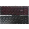 MSI GE63 GE73 GE63VR GE73VR GS63 GS63VR 6RF 7RF MS-16K2 MS-179B MS-17A1 MS-17C1 US UK ES RU keyboard