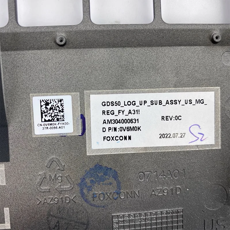 palmrest case cover dell alienware X15 R1 R2 0V6M0K - Image 4