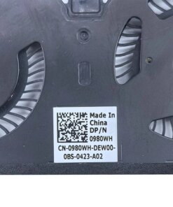 Cooling fan dell XPS 13 9380 9370 9390 P82G 0980WH - Image 3