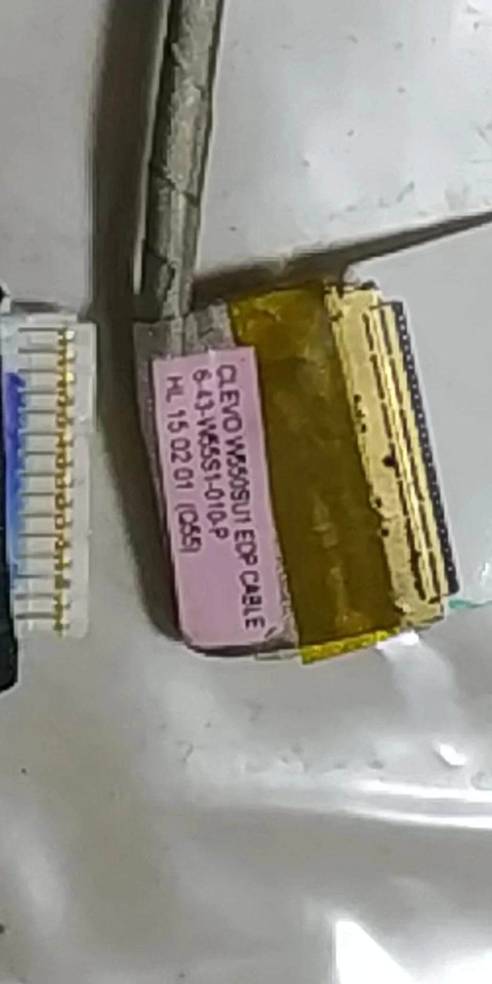 Clevo M1100Q LCD cable 6-43-M11Q1-014-A 6-43-PB501-032-2N 6-43-PB501-R10-1N 6-43-W55S1-010-P - Image 2