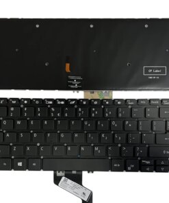 Alternative view of US keyboard backlight Acer Swift 5 SF514-52 SF514-52T SF514-54 SF514-51 SF515-51 SF514-52T-59HY SF514-52T-590U