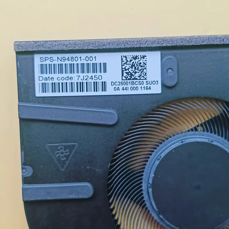 Cooling Fan HP Bookplus16 16-AG TPN-C178 C177 N94801-001 - Image 2