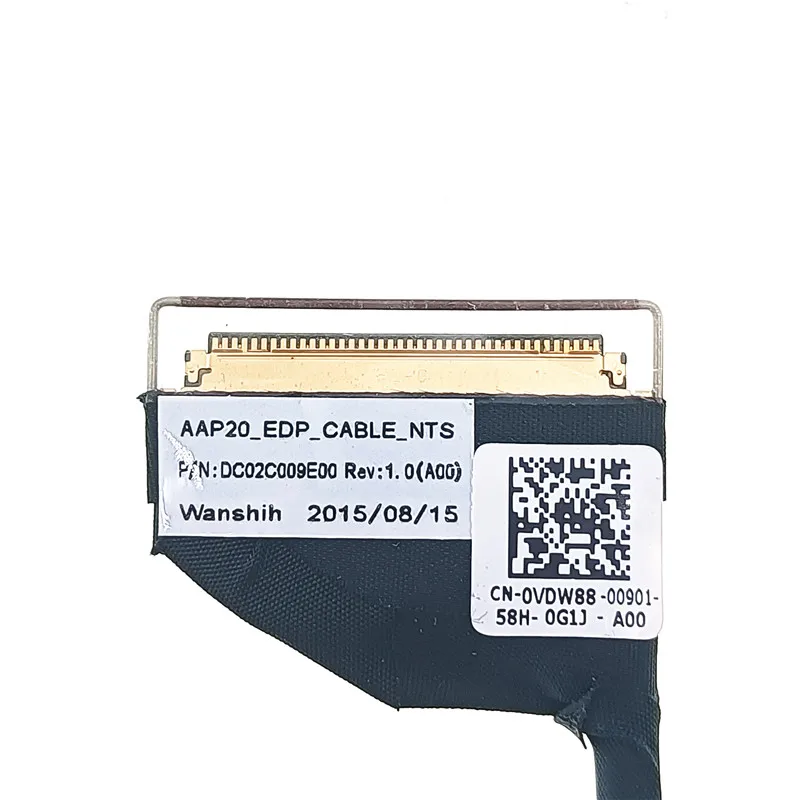 Lcd Cable Dell alienware 17 R2 R3 NO TOUCH 0VDW88 VDW88 DC02C009E00 - Image 4