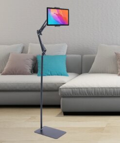 Alternative view of 1.35M Height Tablet Phone Adjustable Stand Holder 360 Rotating Anti-Slip
