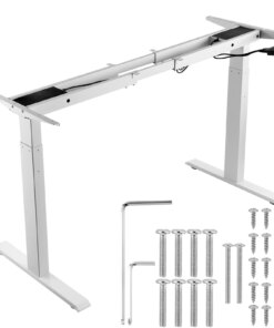 Adjustable Electric Standing Desk Frame Laptop Table Ergonomic Workstation
