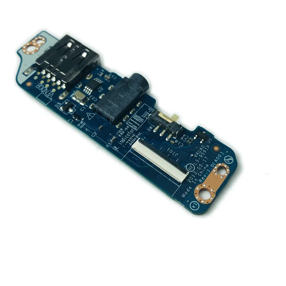 Dell Latitude E7440 USB Audio Port IO Circuit Board 0H65F0 LS-9591P