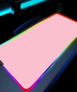 Alternative view of Black RGB Led Gaming Mouse Pad PC Laptop Large Keyboard Cover Desk-mat Rubber Non-Slip