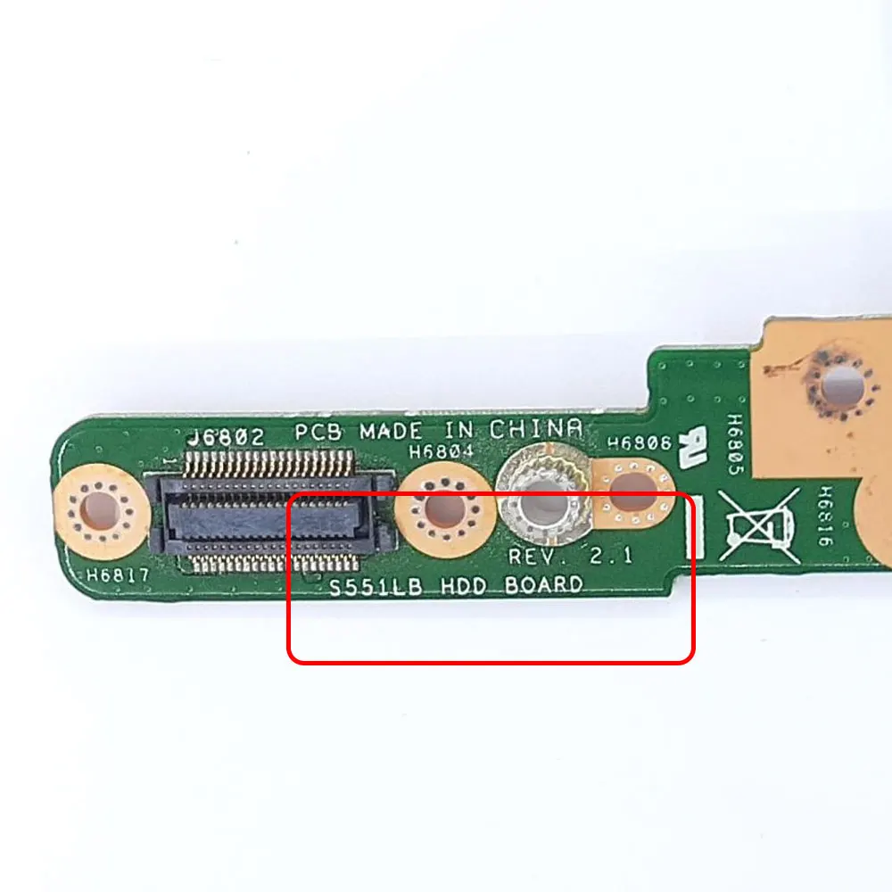 Asus S551L S551LB S551LN V551L K551L K551LB A551L R553L Q551L Q551LN N551J SATA HDD SSD Board - Image 3