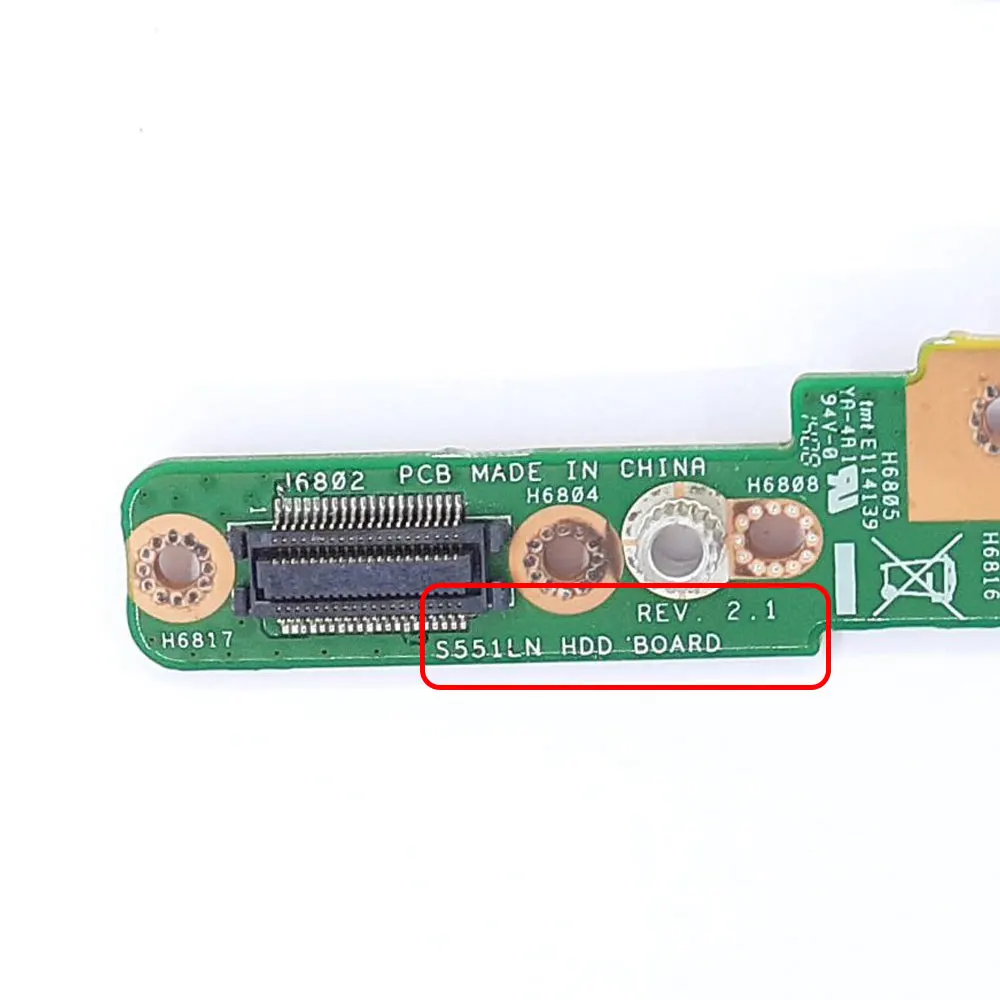 Asus S551L S551LB S551LN V551L K551L K551LB A551L R553L Q551L Q551LN N551J SATA HDD SSD Board - Image 4